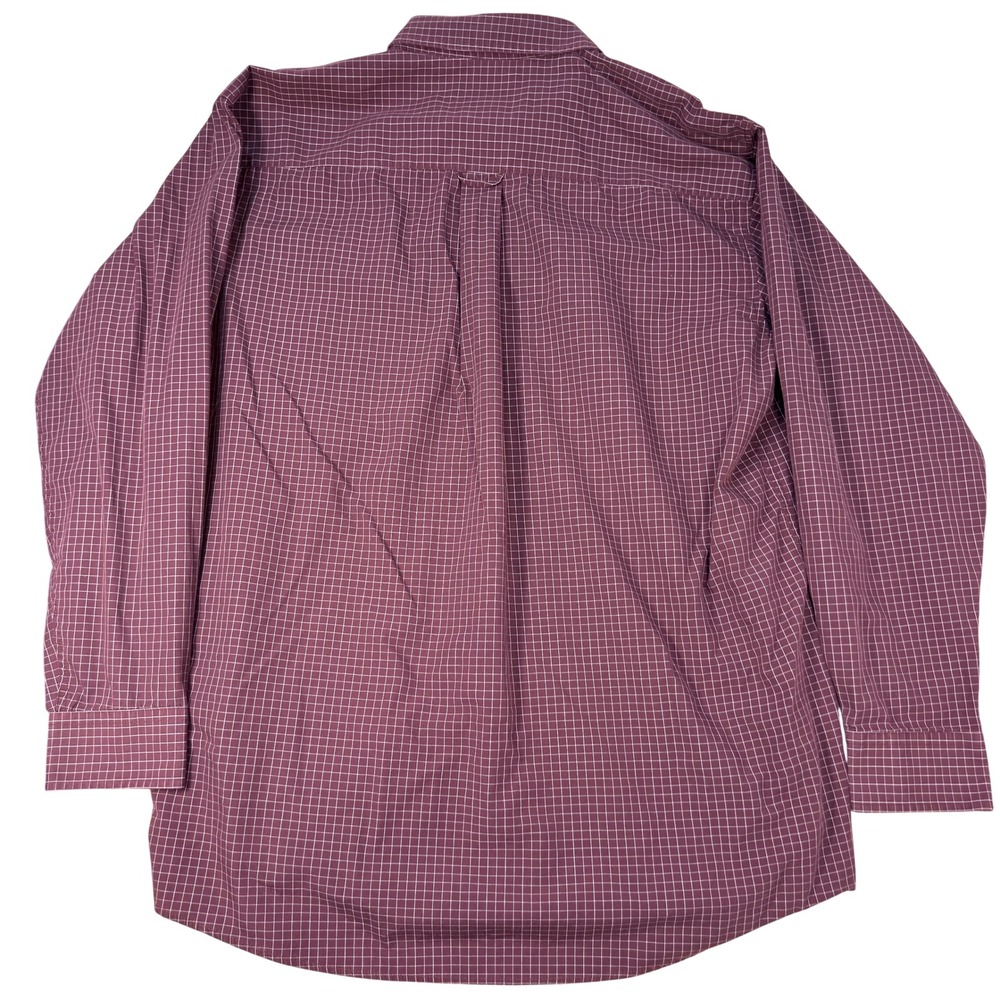 Antigua Texas A&M Aggies Button Down Shirt XL Grid Pattern Maroon - Picture 2 of 5